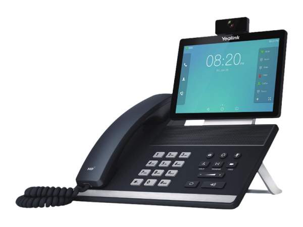 Yealink - VP59 - IP-Videotelefon - mit Digitalkamera, Bluetooth-Schnittstelle mit Rufnummernanzeige