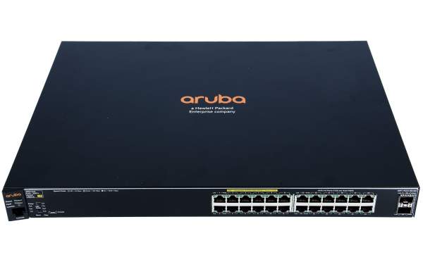 HP - J9854A#ABB - Aruba 2530 24G PoE+ 2SFP+ gemanaged L2 Gigabit Ethernet (10/100/1000) Energie