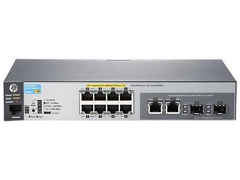 HPE - J9780-61001 - HPE 2530-8-PoE+ gemanaged L2 Fast Ethernet (10/100) Grau 1U Power over Ether