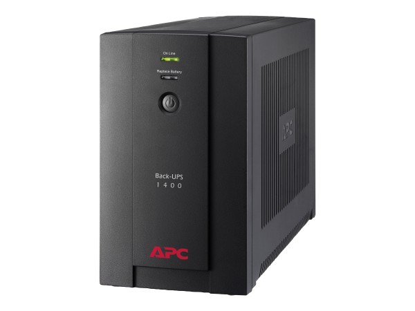 APC - BX1400U-GR - Back-UPS 1400VA - (Offline-) USV 1.400 W