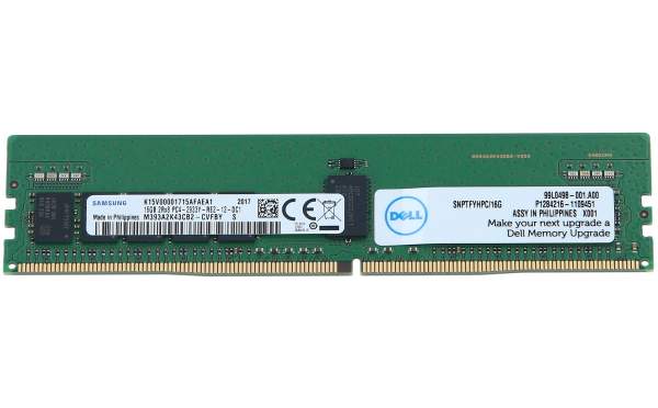 Dell - AA579532 - 16GB Memory RAM 2RX8 DDR4 RDIMM 2933MHz
