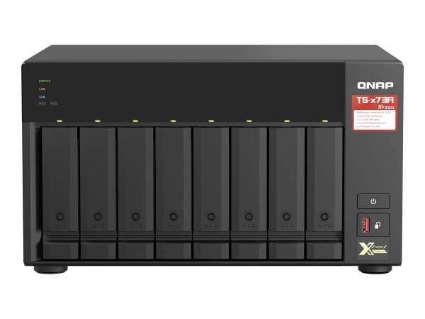 QNAP - TS-873A-8G - NAS server - 8 bays - SATA 6Gb/s - RAM 8 GB - Gigabit Ethernet / 2.5 Gigabit Eth