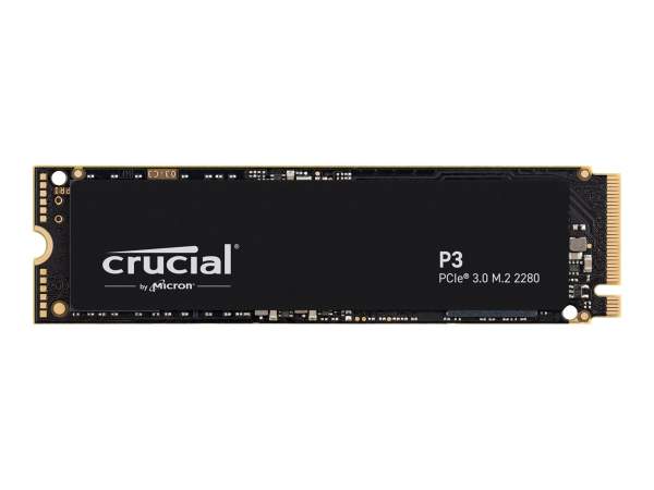 Crucial - CT500P3SSD8 - P3 - SSD - 500 GB - intern - M.2 2280 - PCIe 3.0 (NVMe)