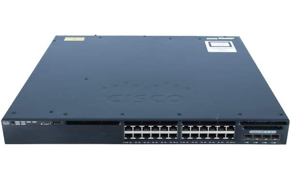 Cisco - WS-C3650-24TS-E - Catalyst WS-C3650-24TS-E - Gestito - L3 - Gigabit Ethernet (10/100/1000) - Full duplex - Montaggio rack - 1U