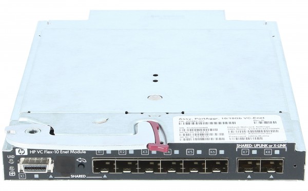 HPE - 455882-001 - 455882-001 BLC VC FLEX-10 ENET MODULE - Transceiver - Ethernet