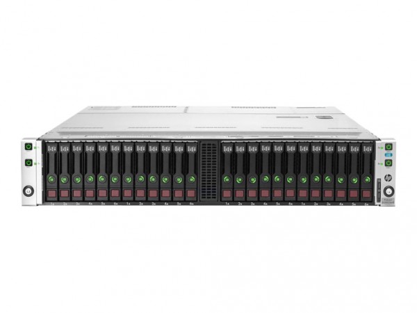 HPE - 737776-B21 - HP t2500 24SFF CTO server with 4 nodes and PSU - Server - Serial Attached SCSI (SAS)