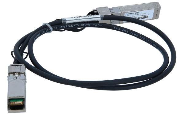 HP - 487652-B21 - HP BLc SFP+ 1m 10GbE Copper Cable