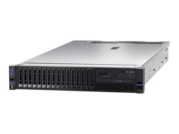 IBM - 8871EMG - System x3650 M5 8871 - Server - rack-mountable - 2U - 2-way - 1 x Xeon E5-2650V4 / 2.2 GHz - RAM 16 GB - SAS - hot-swap 2.5" bay(s) - no HDD - G200eR2 - GigE - no OS
