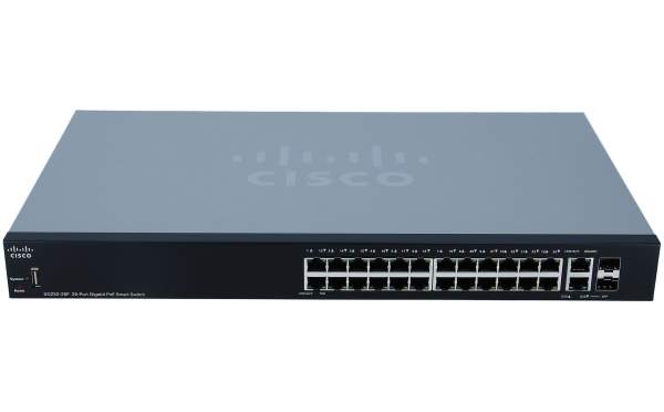 Cisco - SG250-26P-K9-EU - Small Business SG250-26P - Switch - Smart