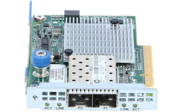 HPE - 649869-001 - 649869-001 - Interno - Cablato - PCI Express - Fibra - 40000 Mbit/s - Verde - Acciaio inossidabile