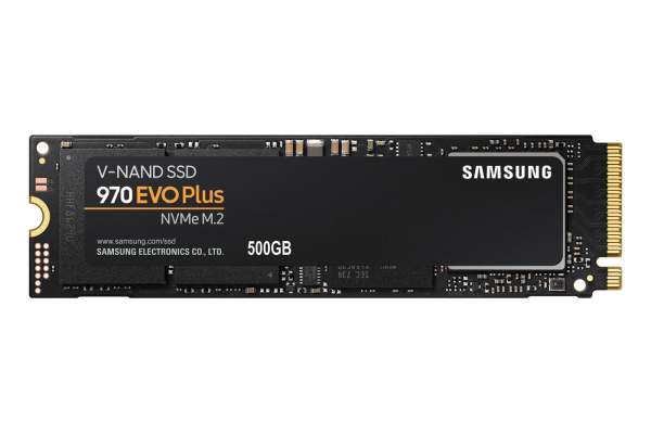Samsung - MZ-V75S500BW - 970 EVO Plus MZ-V75S500BW - 500 GB SSD - M.2 2280 - PCI Express 3.0 x4 (NVMe)