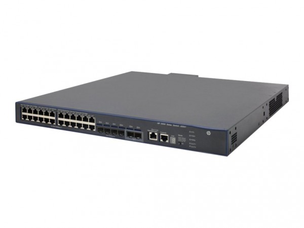 HPE - JG541A - 5500-24G-PoE+-4SFP HI - Gestito - L3 - Gigabit Ethernet (10/100/1000) - Supporto Power over Ethernet (PoE) - Montaggio rack