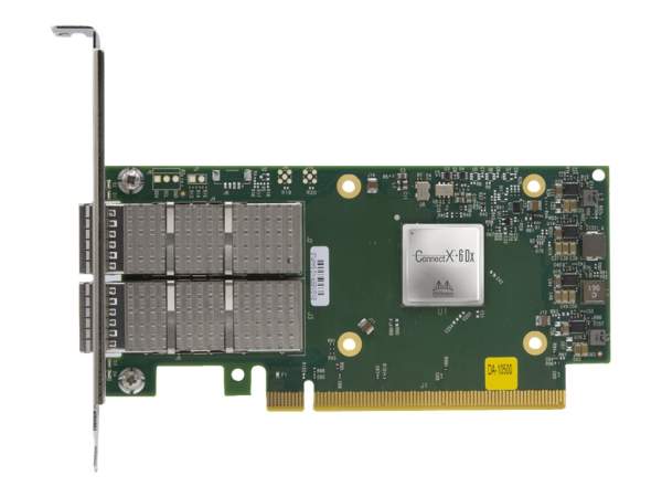 Lenovo - 4XC7A08248 - ThinkSystem Mellanox ConnectX-6 Dx 100GbE QSFP56 2-port PCIe 4 Ethernet Adapter
