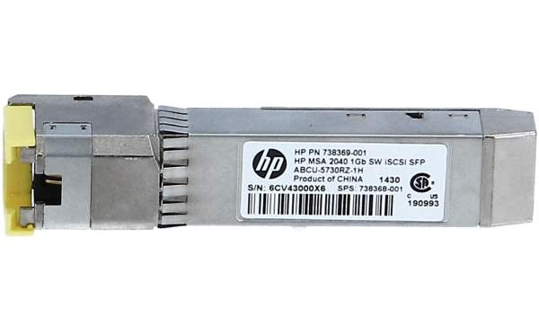 HPE - 738368-001 - 738368-001 1000Mbit/s SFP Netzwerk-Transceiver-Modul