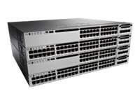 Cisco - WS-C3850-48U-S - Catalyst WS-C3850-48U-S - Gestito - L3 - Gigabit Ethernet (10/100/1000) - Supporto Power over Ethernet (PoE) - Montaggio rack - 1U