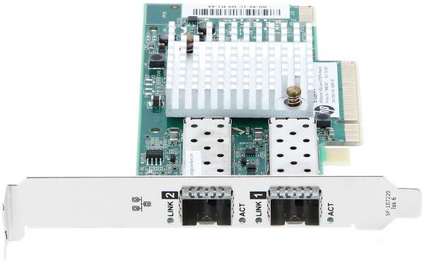 HPE - 718904-B21 - 10Gb 2x 570SFP+ - Interno - Cablato - PCI Express - Fibra - 10000 Mbit/s