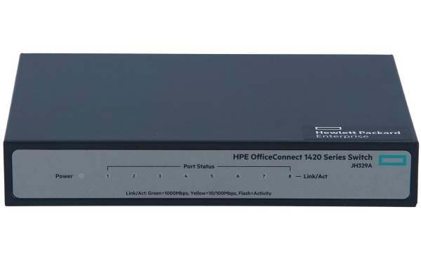 HPE - JH329A#ABB - OfficeConnect 1420 8G - Switch - nicht verwaltet
