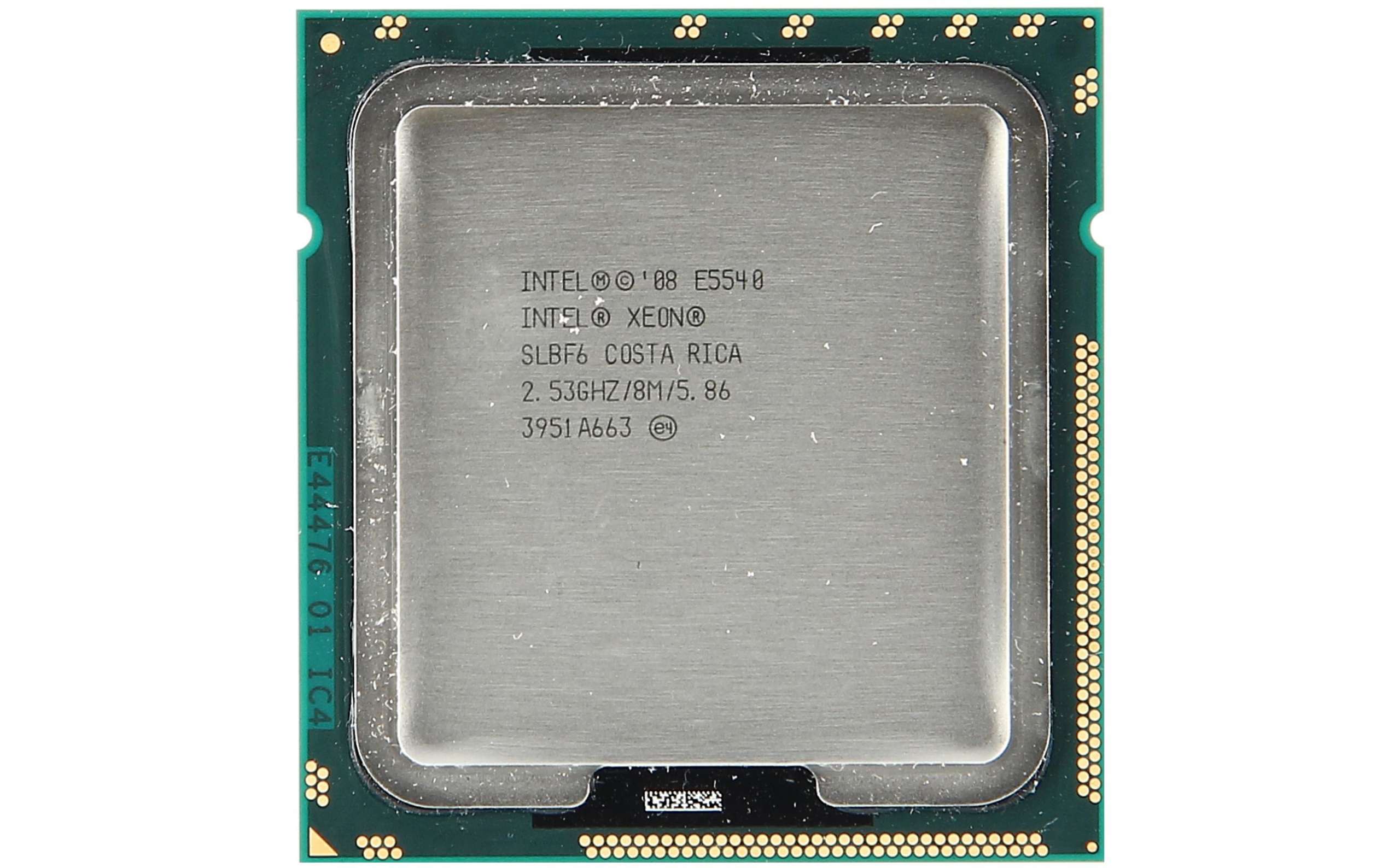 LOT OF 2 Intel Xeon E5540 4-Core CPU Processor 2.53GHz 8M 5.86GT/s LGA1366 SLBF6 
