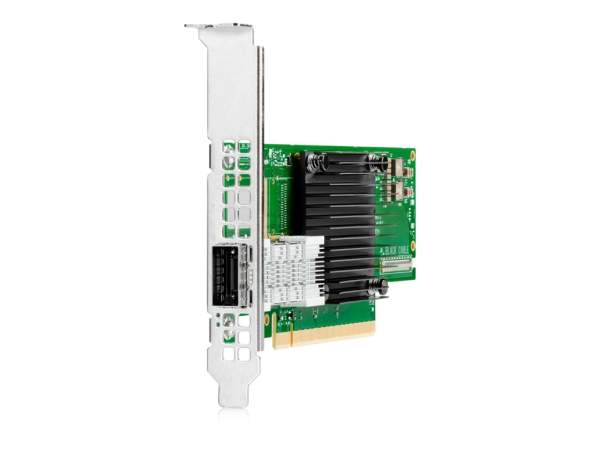 HPE - P23665-B21 - InfiniBand HDR100 MCX653105A-ECAT - Network adapter - PCIe 4.0 x16 - 100Gb Ethernet / 100Gb Infiniband QSFP28 x 1