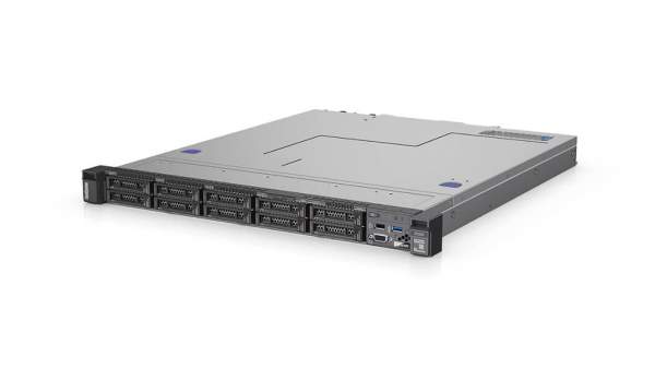 Lenovo - 7Y51A07KEA - ThinkSystem SR250 - Server - rack-mountable - 1U - 1-way - 1 x Xeon E-2224 / 3.4 GHz - RAM 16 GB - SATA - hot-swap 2.5" bay(s) - no HDD
