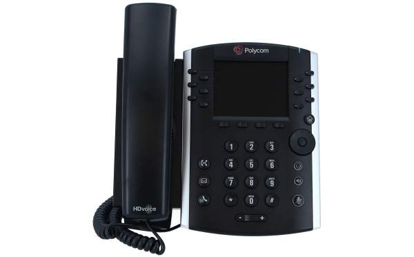 Plantronics - 2200-48450-025 - VVX 411 12-line Desktop Phone Gigabit Ethernet with HD Voice. Com