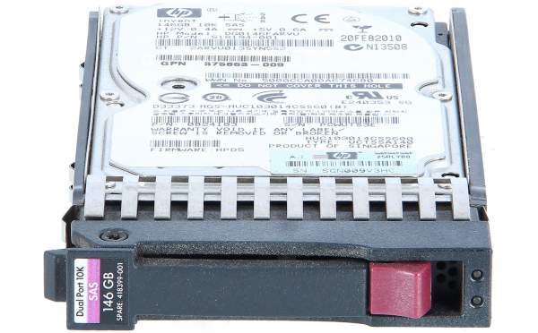 HPE - 430165-003 - 146GB - 3G - SAS - 10K - SFF - 2.5" - 146 GB - 10000 Giri/min