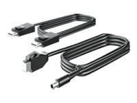 HP - V4P95AA - DP- und USB-Netzkabel für L7014 - 300 cm
