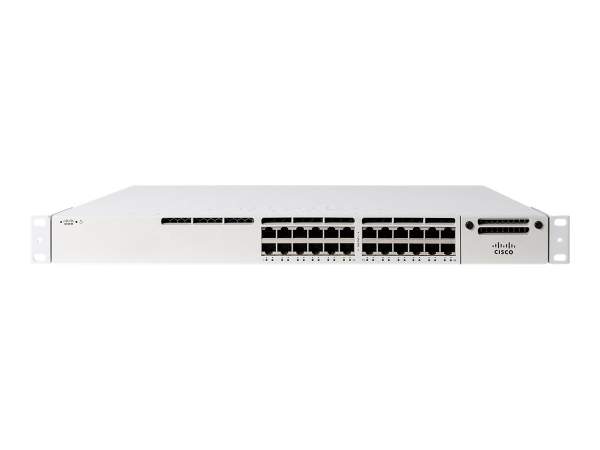 Cisco - MS390-24-HW - Meraki Cloud Managed MS390-24 - Switch - L3 - Managed - 24 x 10/100/1000 - rac