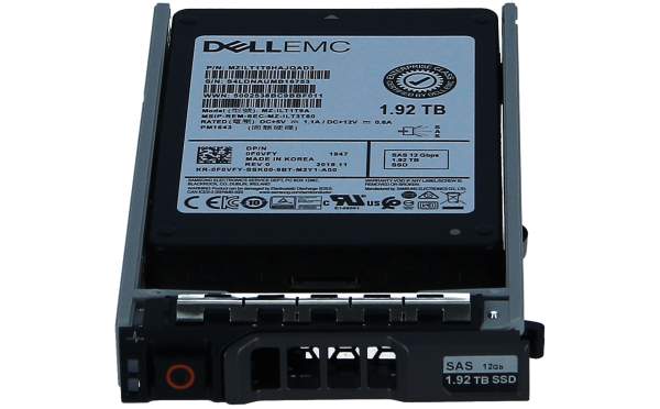 Dell - F0VFY - 1.92TB SSD - SAS 2.5" - 12G