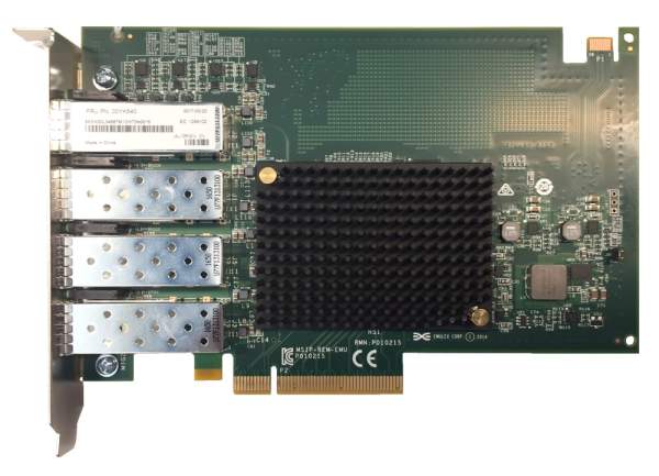 Lenovo - 7ZT7A00493 - ThinkSystem Emulex OCe14104B-NX PCIe 10Gb 4-Port SFP+ Ethernet Adapter