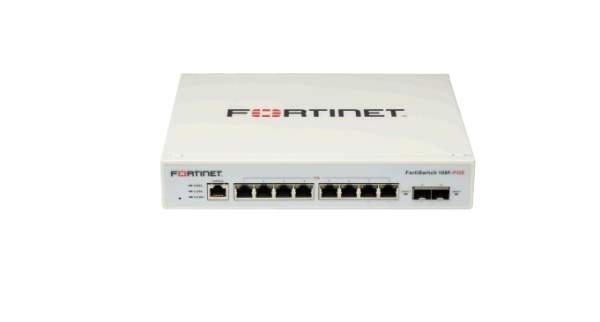 Fortinet - FS-108F - Managed - L2+ - Gigabit Ethernet (10/100/1000) - Rack mounting - 8 x GE RJ45 ports - 2 x GE SFP
