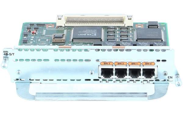 Cisco - BRI-4B-S/T - 4-Port ISDN BRI S/T High-Speed WAN Card