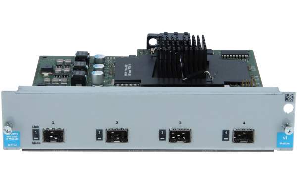 HPE - J8776A - ProCurve Switch vl 4-port Mini-GBIC Module - Interruttore - WLAN 1 Gbps - 4-port - In modalita wireless