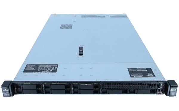 HPE - P56955-421 - DL360 Gen10 - Server - Rack-Montage - 1U - zweiweg - 1 x Xeon Silver 4208 / 2.1 GHz - RAM 32 GB - SATA/SAS - Hot-Swap 6.4 cm (2.5")