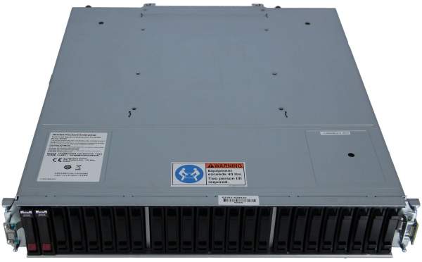 HPE - Q1J03A - HP Enterprise Modular Smart Array 2052 SAN Dual Controller SFF Storage - Festplatten-Array - 1.6 TB - 24 bays (SAS-2)