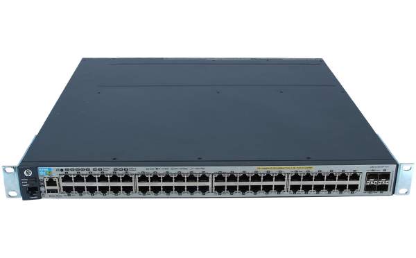 HP - J9574A - HP 3800-48G-PoE+-4SFP+ Switch