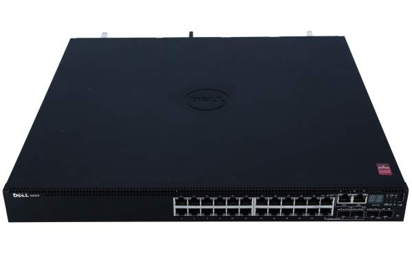 Dell - 210-ABOD - Networking N3024 - Switch - L3 - Managed - 24 x 10/100/1000 + 2 x 10 Gigabit SFP+ + 2 x combo Gigabit SFP - rack-mountable