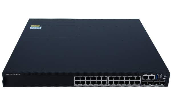DELL - 210-ASPJ - EMC PowerSwitch N2200-ON Series N2224X-ON - Switch - L3 - Managed - 24 x 10/100/1000/2.5G + 4 x 25 Gigabit SFP28