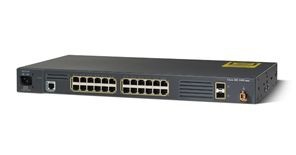 Cisco - ME-3400-24TS-D - Cisco ME 3400 Switch - 24 10/100 + 2 SFP, DC PS