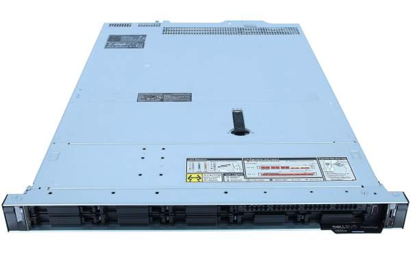 Dell - 8P09W - EMC PowerEdge R650xs - Server - rack-mountable - 1U - 2-way - 1 x Xeon Silver 4314 / 2.4 GHz - RAM 32 GB - SAS - hot-swap 2.5" bay(s) - SSD 480 GB - Matrox G200 - GigE