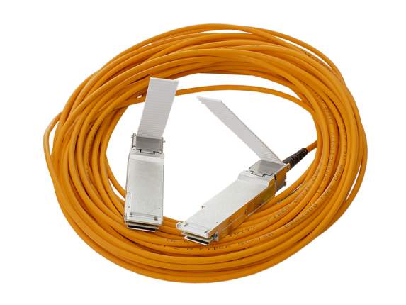 HP - 845414-B21 - 100Gb QSFP28 to QSFP28 15m Active Optical Cable
