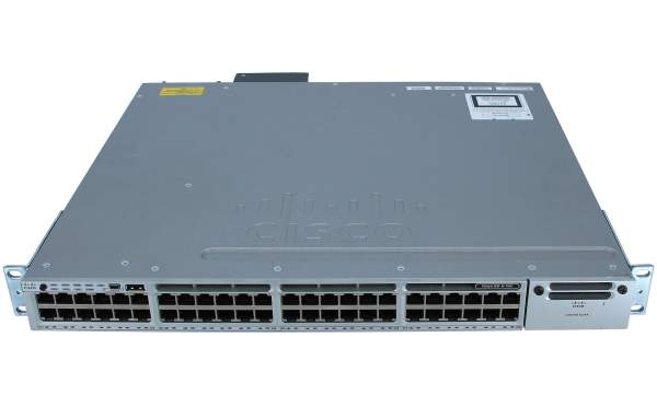 Cisco - WS-C3850-48F-S - Cisco Catalyst 3850 48 Port Full PoE IP Base