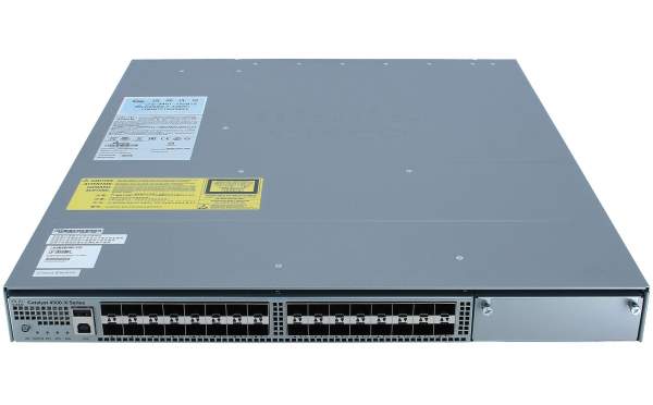 Cisco - WS-C4500X-F-32SFP+ - Catalyst 4500-X 32 Port 10G IP Base, Back-to-Front, No P/S