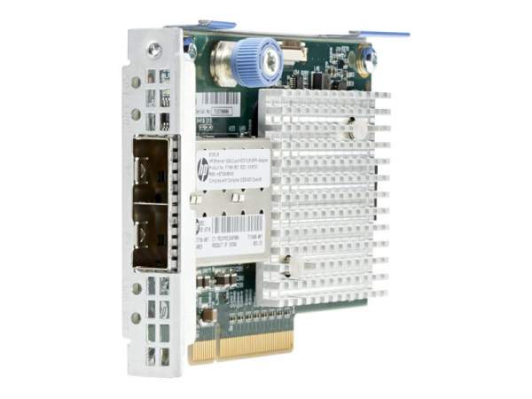 HPE - 728992-B21 - 10Gb 2x 571FLR-SFP+ - Interno - Cablato - PCI Express - Fibra - 10000 Mbit/s