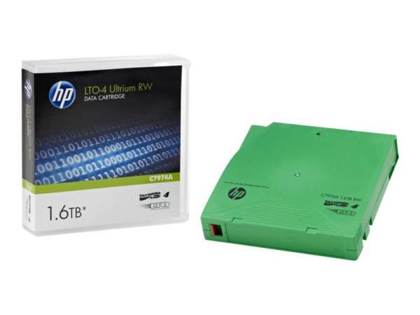 HP - C7974A - HP LTO4 Ultrium 1.6TB RW Data Tape