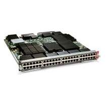 Cisco - WS-X6848-TX-2TXL= - C6k 48-port 10/100/1000 GE Mod:fab enabled, RJ-45 DFC4XL S
