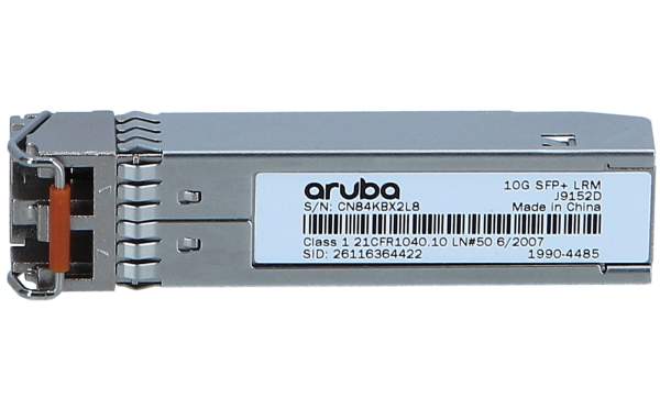 HPE - J9152D - Aruba - SFP+ transceiver module - 10 GigE - 10GBase-LRM - SFP+ / LC multi-mode - up to 220 m - 1310 nm