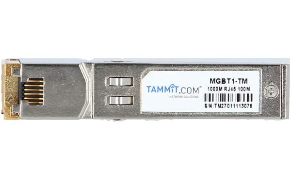 Tammit - MGBT1-C - SFP (Mini-GBIC)-Transceiver-Modul - GigE - 1000Base-T - RJ-45 - Cisco compatible
