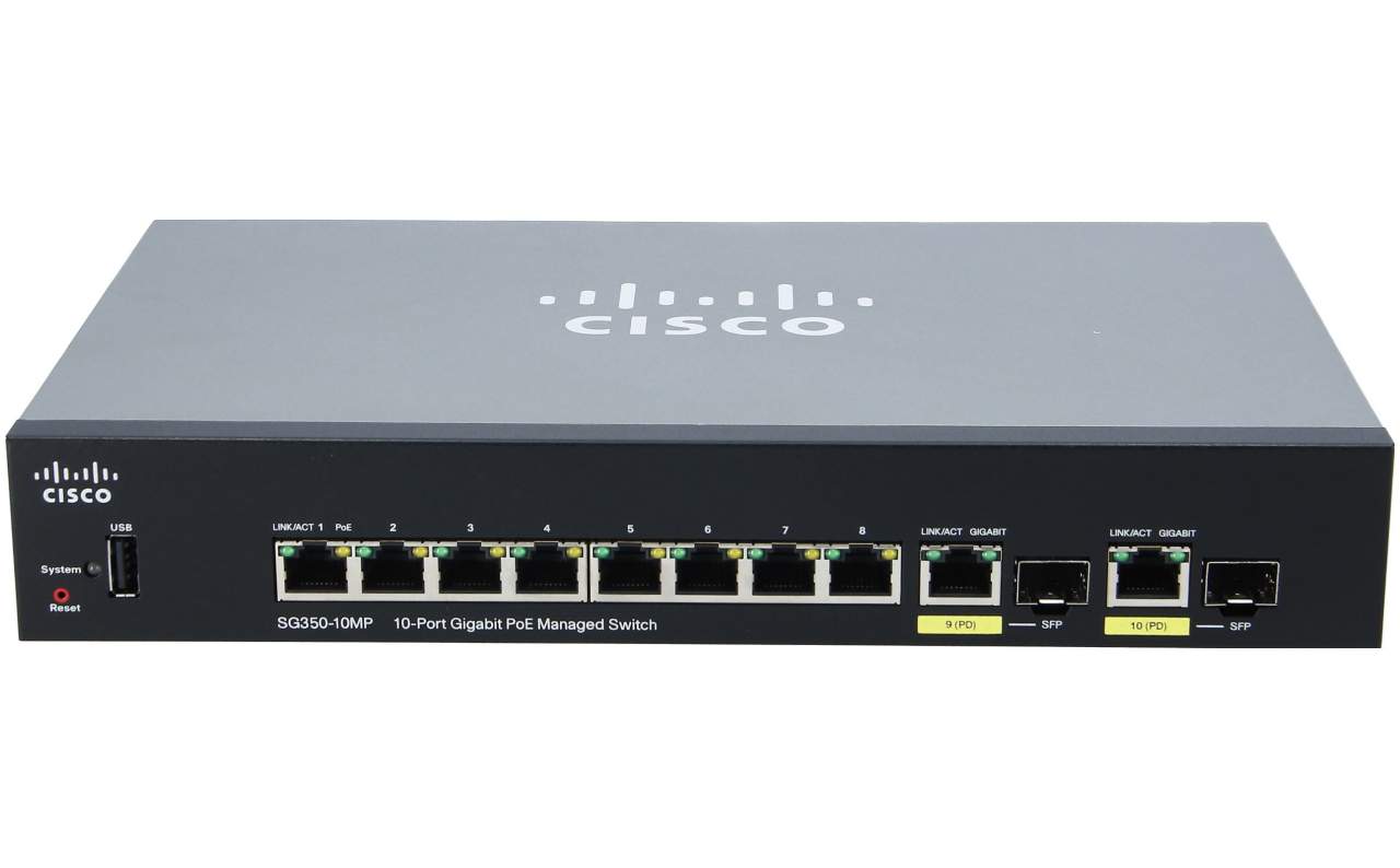 Cisco Sg350 10mp K9 Eu Small Business Sg350 10mp Switch L3