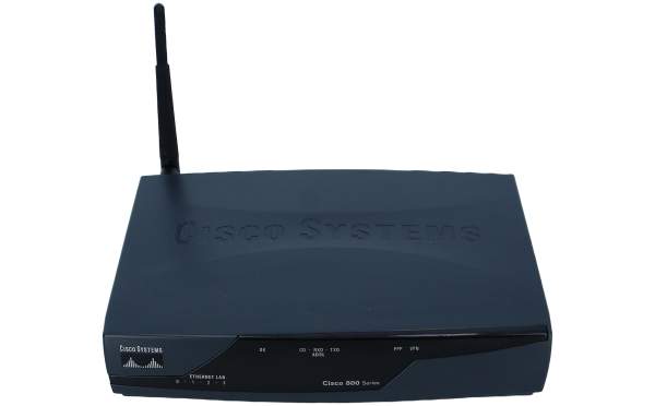 Cisco - CISCO857W-G-E-K9 - ADSL SOHO Security Router with 802.11g